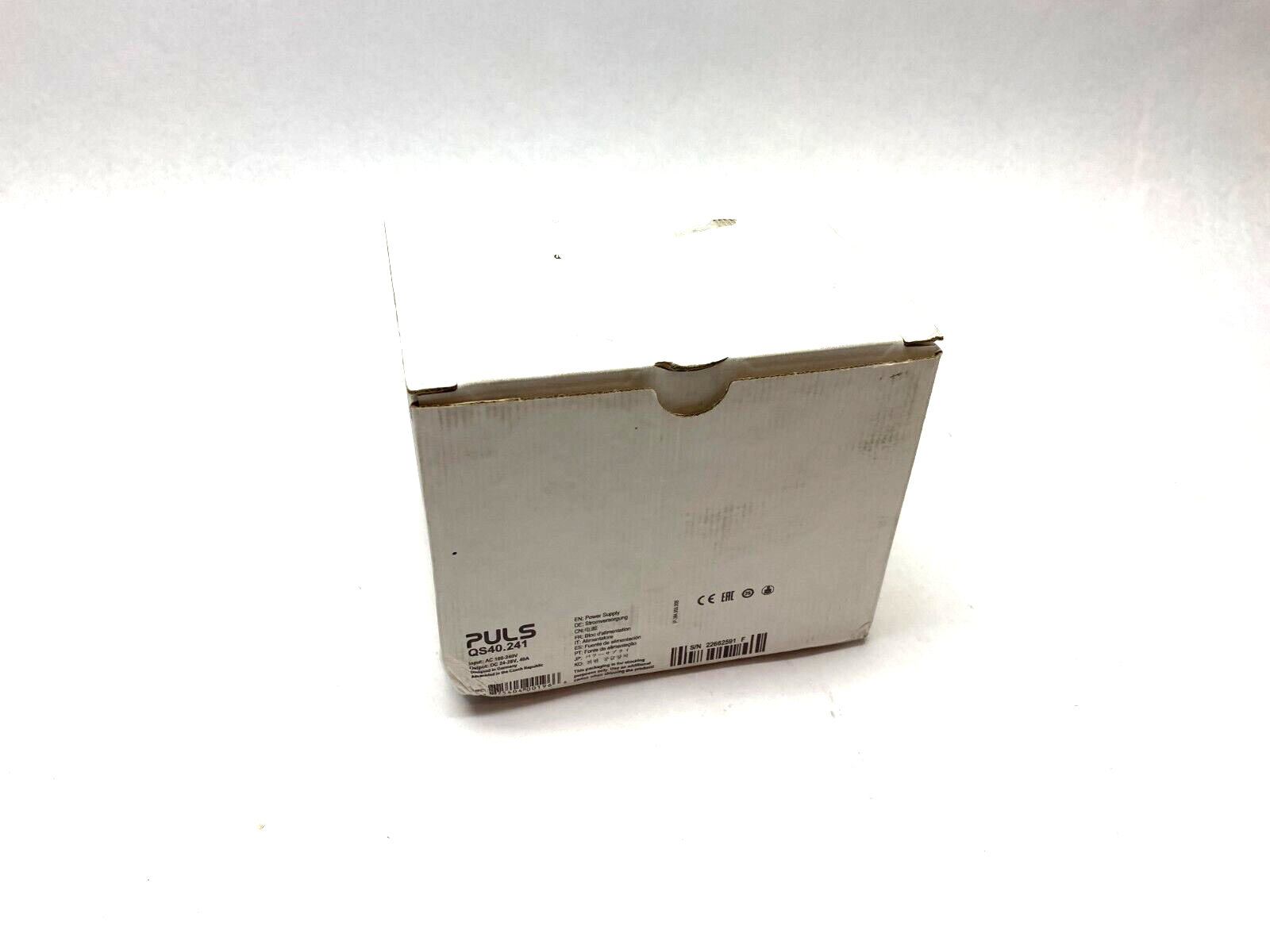 Puls QS40.241 Power Supply 1-Phase 960W, 40A, 24VDC, 100-240VAC Input - Maverick Industrial Sales