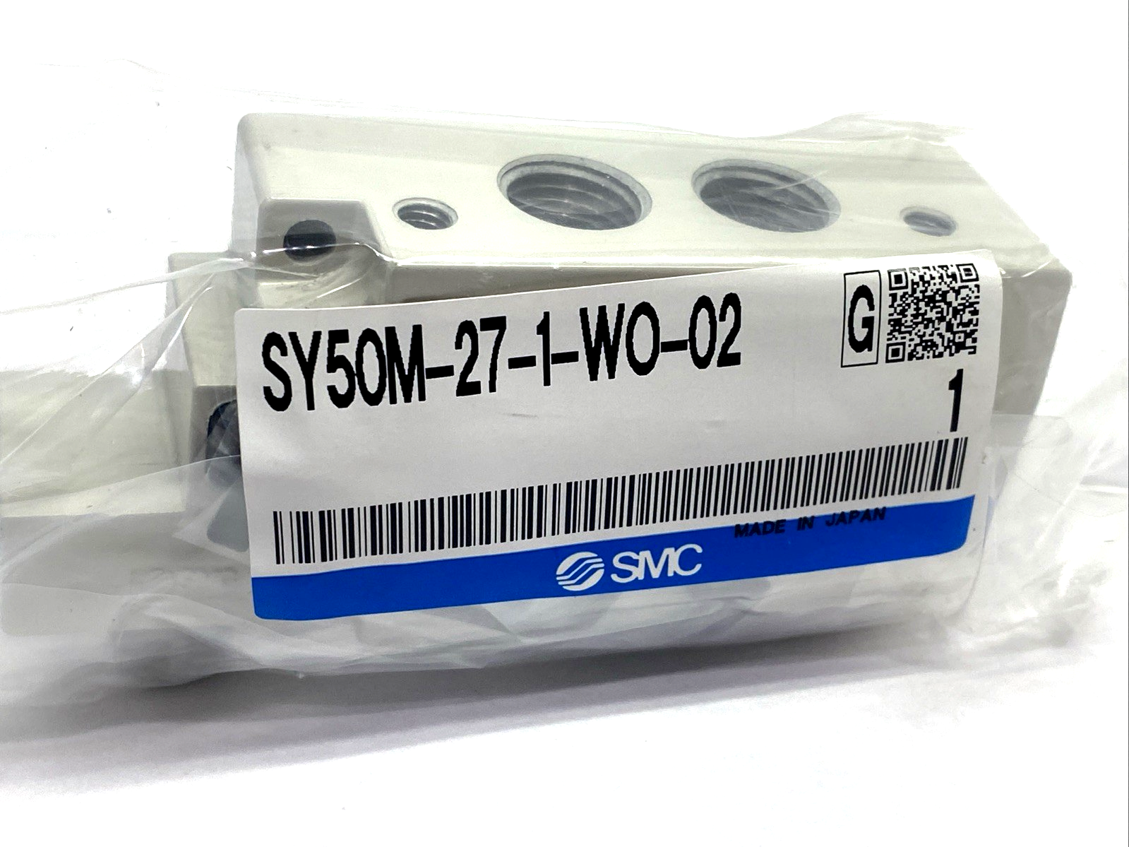 SMC SY50M-27-1-WO-02 Valve Subplate/Base 1/4" NPT - Maverick Industrial Sales