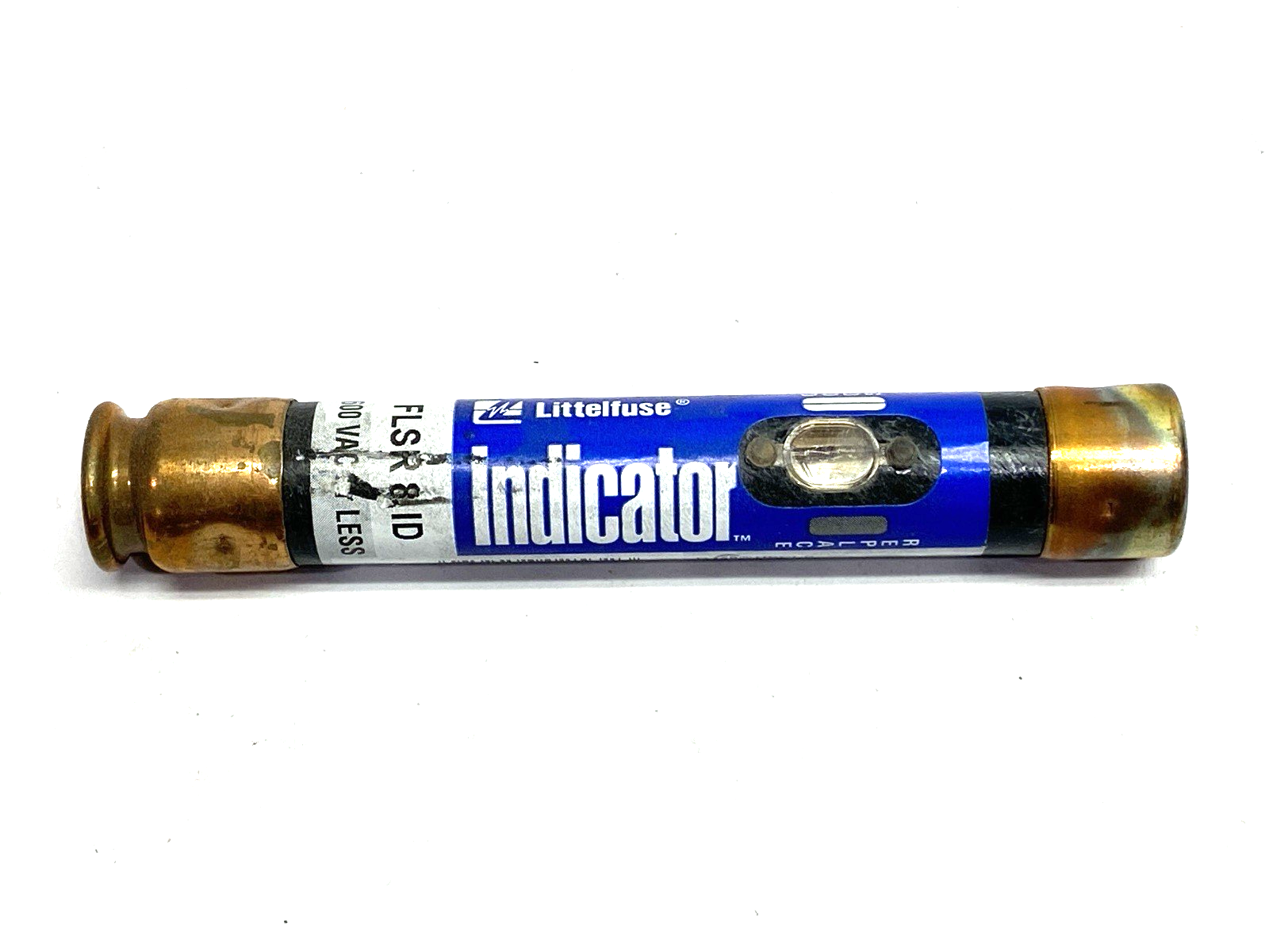 Littelfuse FLSR8ID Time-Delay Dual Element Indicator Fuse Class RK5 600VAC 8A - Maverick Industrial Sales