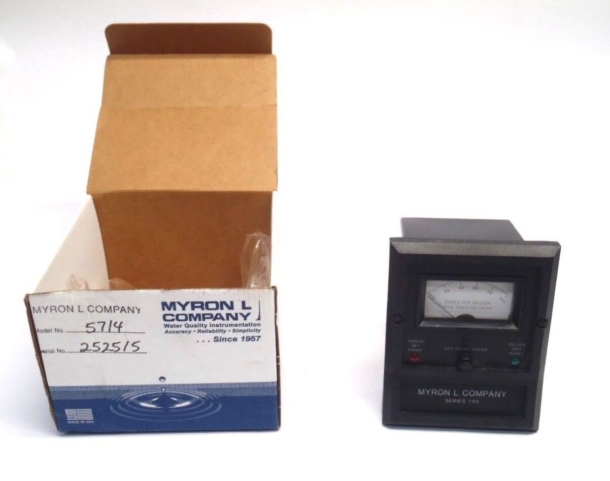 Myron L Company 757-14 Series 750 Conductivity Analog Monitor/Controller - Maverick Industrial Sales
