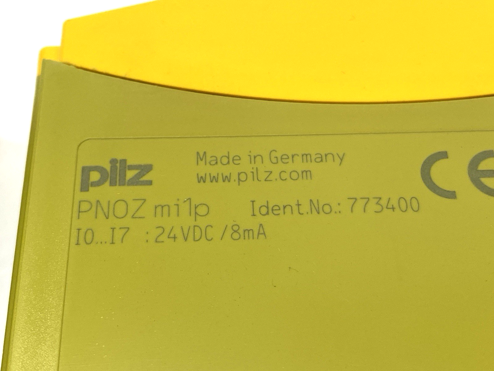 PNOZ mi1p | Pilz Safety Expansion Module 8-Input 773400 LOT OF 2 - For parts or not working - Maverick Industrial Sales