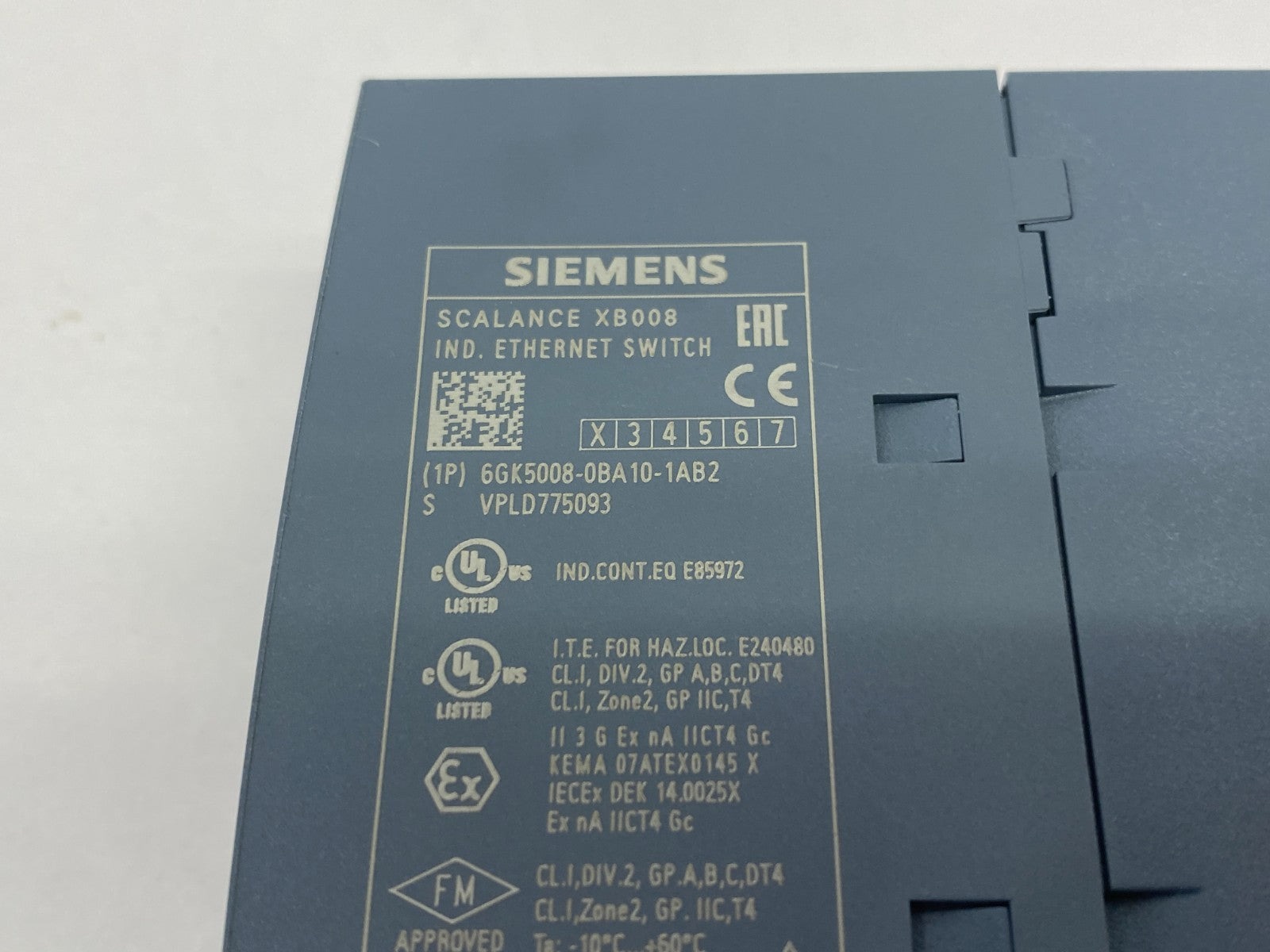 Siemens 6GK5008-0BA10-1AB2 SCALANCE XB008 Industrial Ethernet Switch 8-Port - Maverick Industrial Sales
