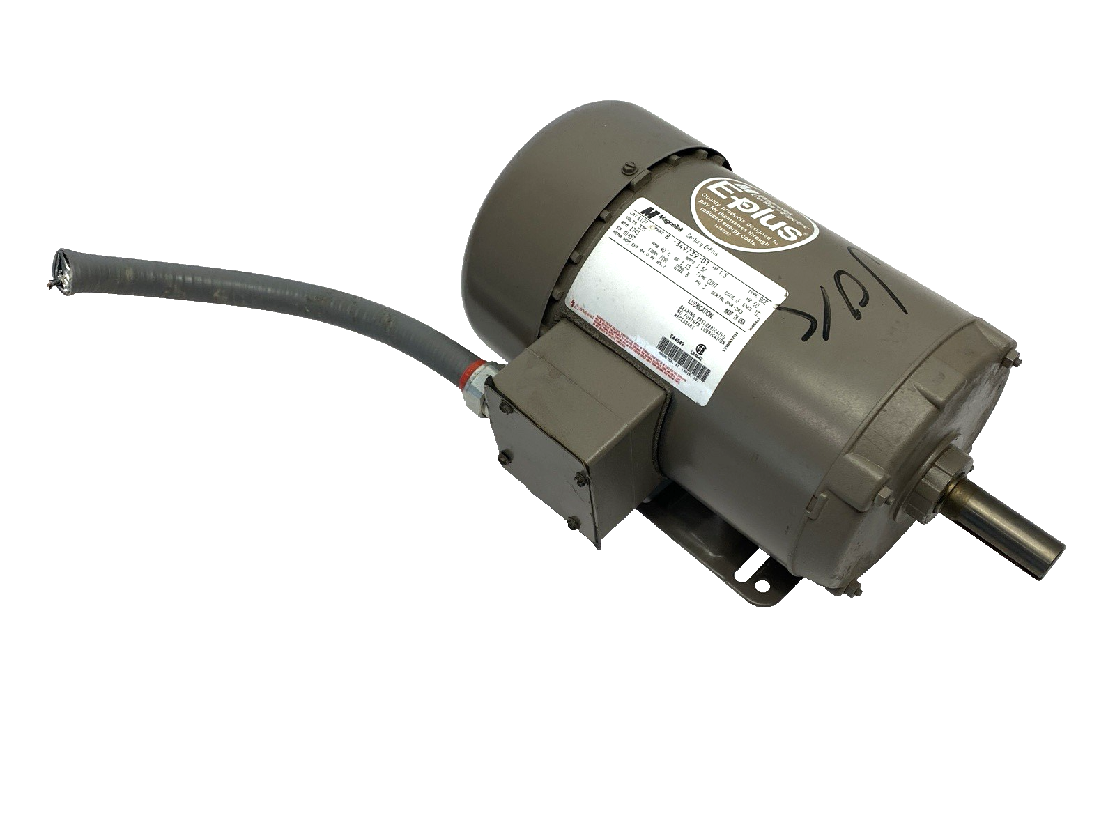 Magnetek 8-349739-01 General Purpose Motor 3-Phase 1.5HP 1745RPM 200-208V 60Hz - Maverick Industrial Sales