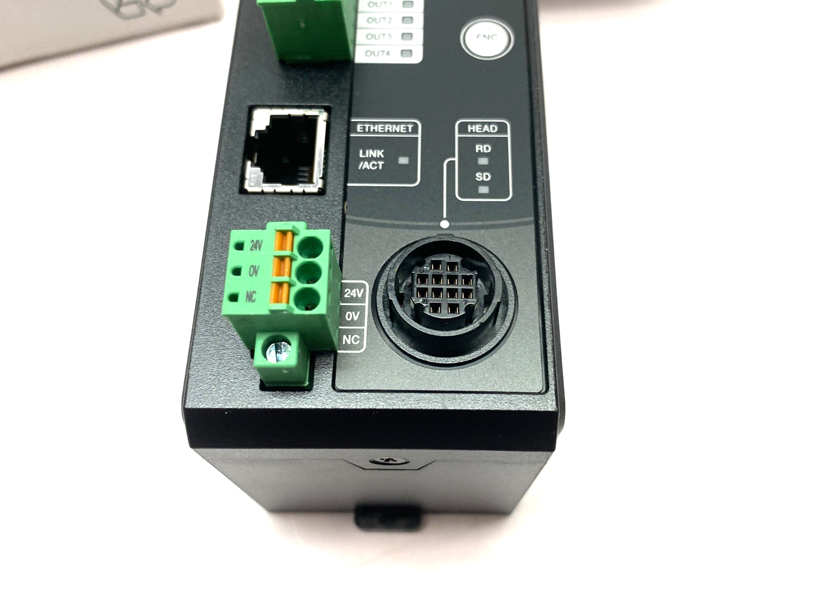 Keyence N-L20 Ethernet Communication Connection Unit 11-Point Display 24VDC - Maverick Industrial Sales