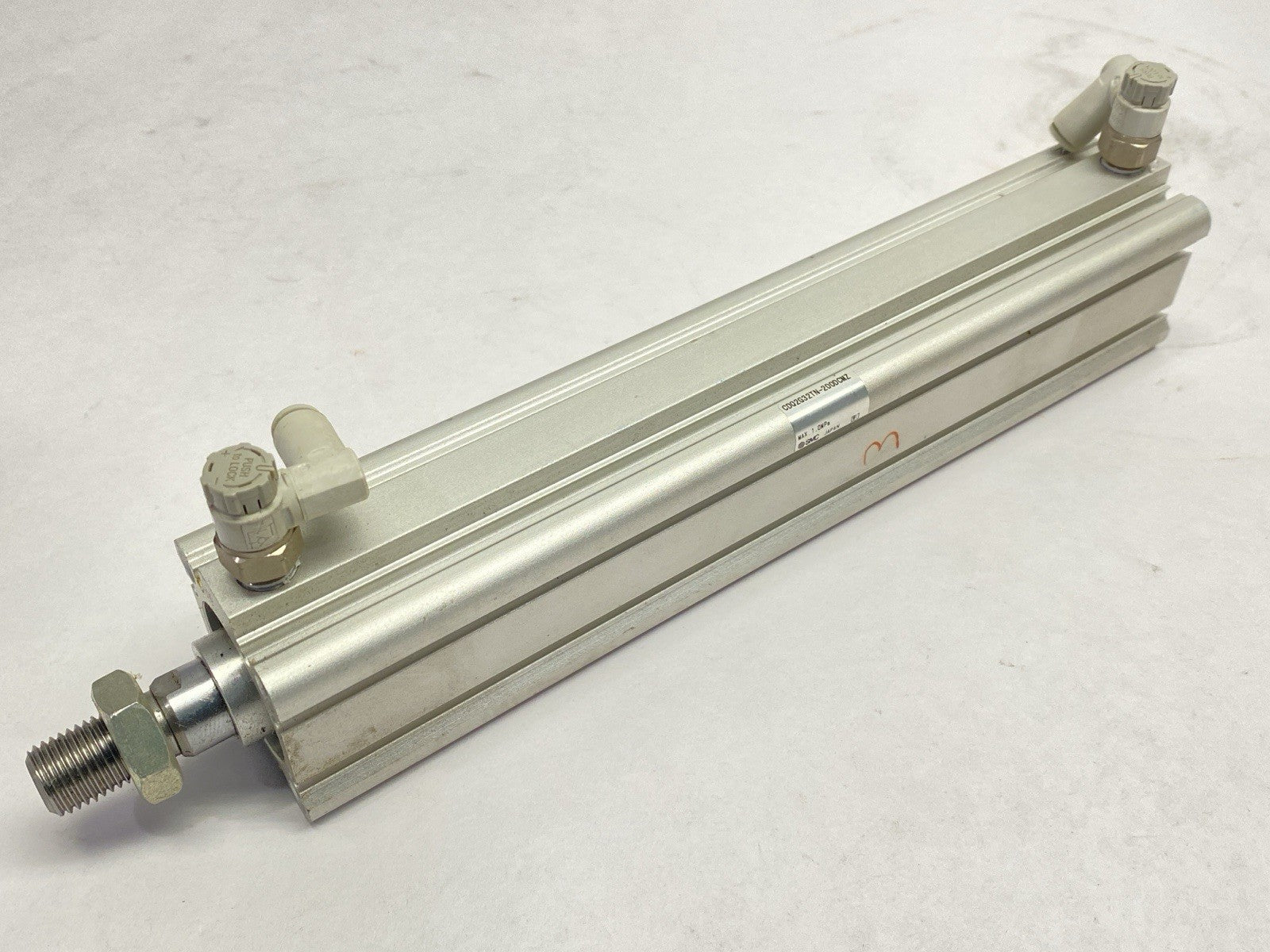 CDQ2G32TN-200DCMZ | SMC Pneumatic Cylinder 32mm Bore 200mm Stroke - Used - Maverick Industrial Sales