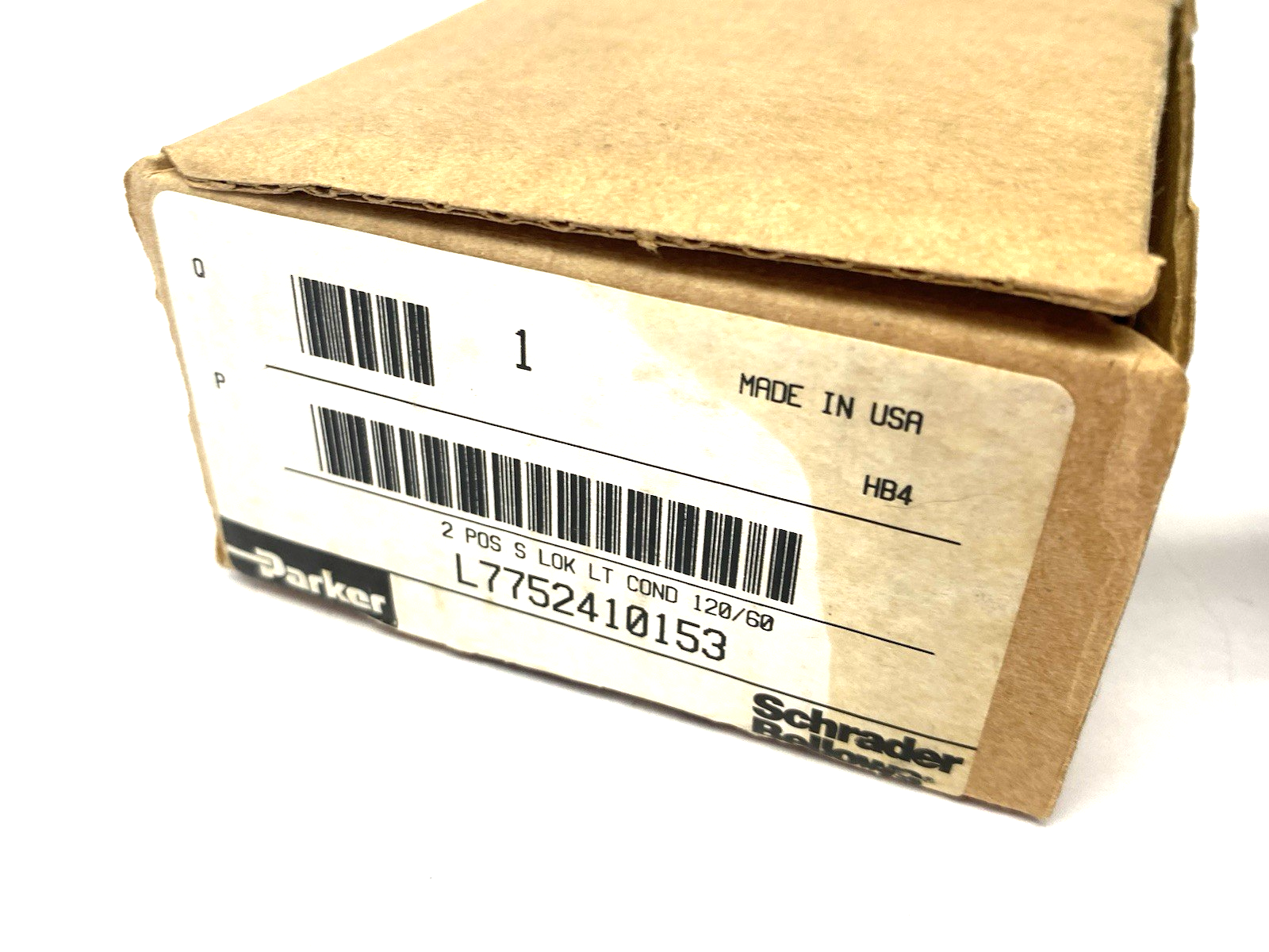 L7752410153 | Parker Schrader Bellows Valvair SprintTM Single Solenoid Valve DPP - New – Open box - Maverick Industrial Sales