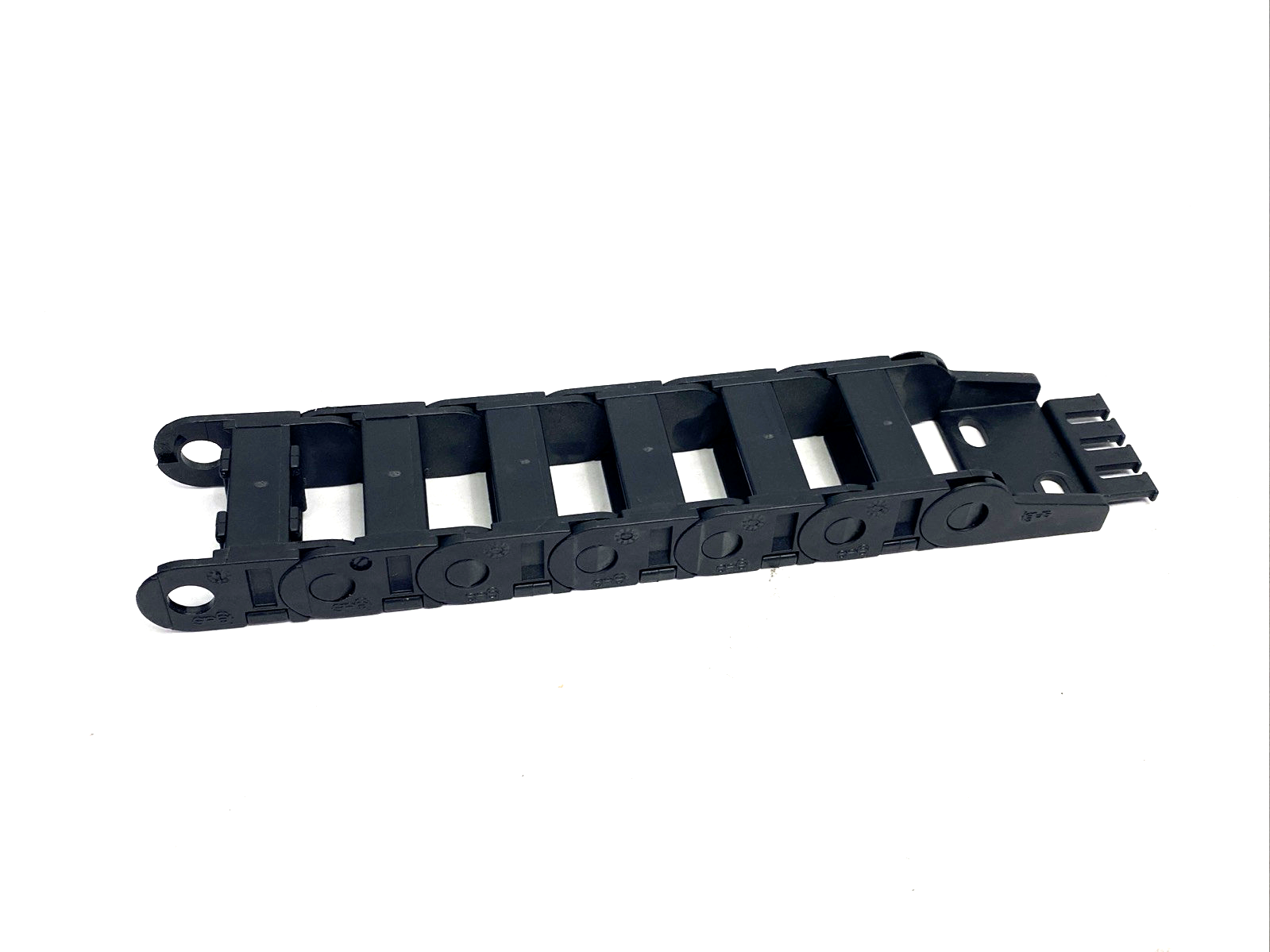 Igus B15-038-038-0 Series B15 E-Chain 6 Links & 1038-3PZ Tiewrap Bracket 8" OAL - Maverick Industrial Sales
