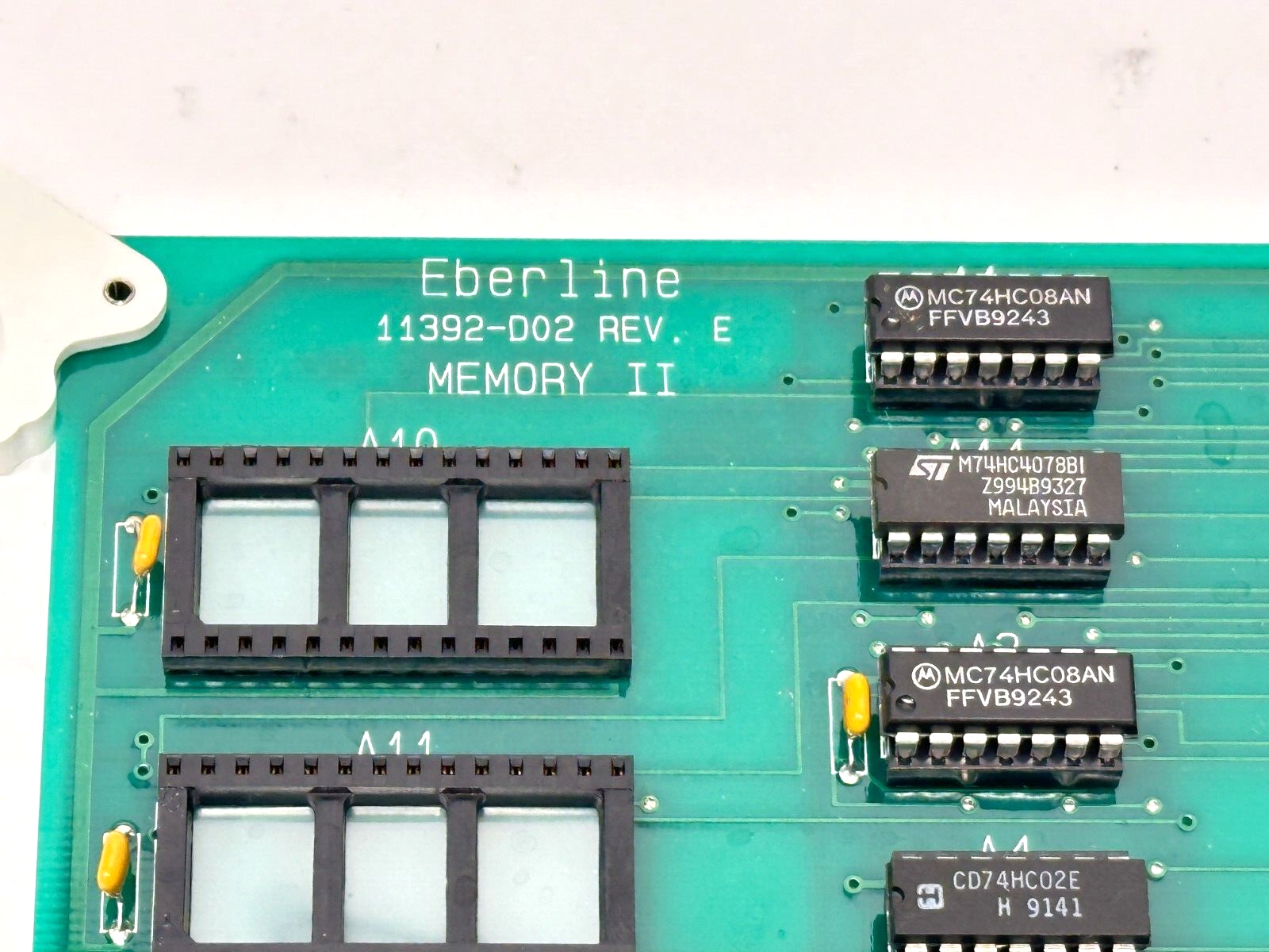 Eberline 11392-D02 Rev E Memory II Board SP1F S1 w/ 6116-S - Maverick Industrial Sales