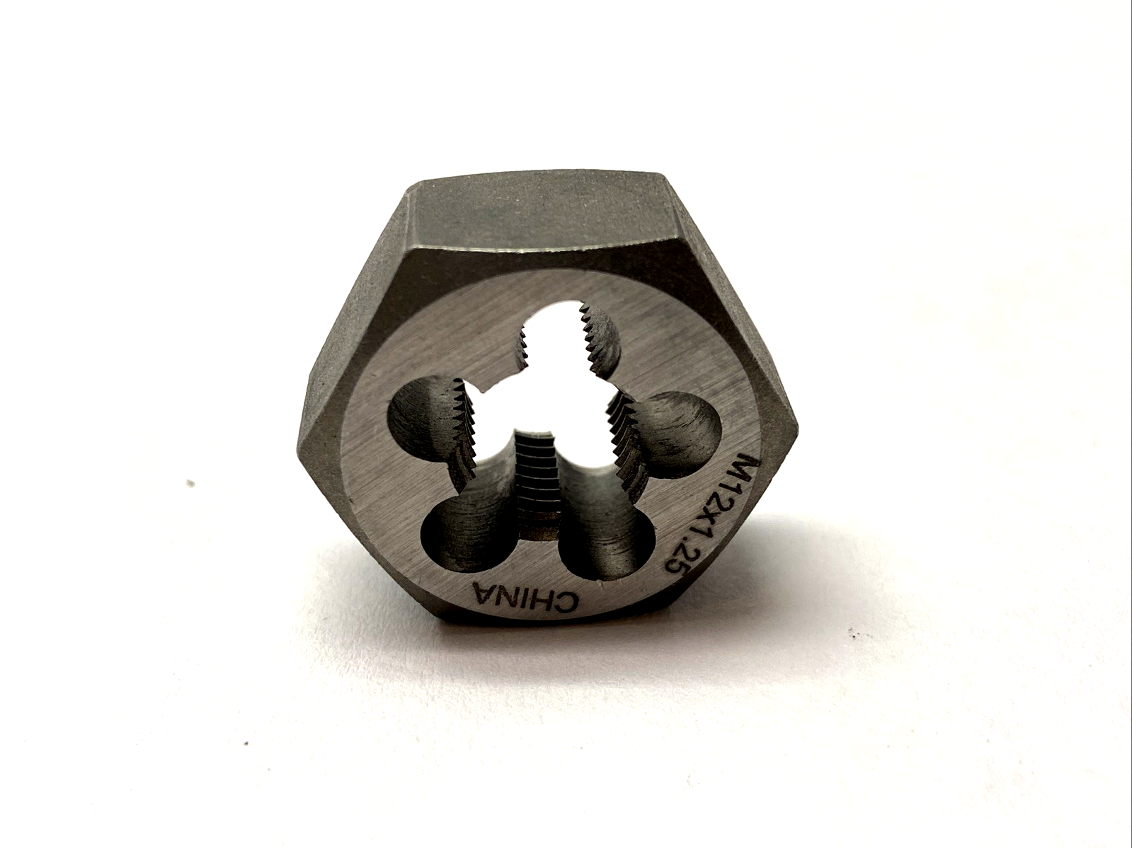 Interstate 03866811 Metric Hexagon Rethreading Die Carbon Steel 12.0 x 1.25mm - Maverick Industrial Sales