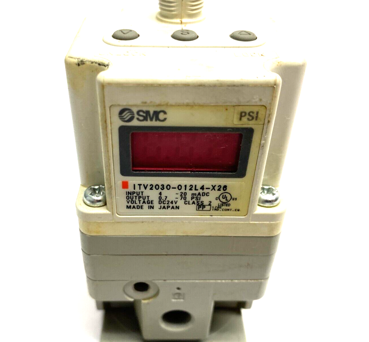 SMC ITV2030-012L4-X26 Electro-Pneumatic Regulator - Maverick Industrial Sales