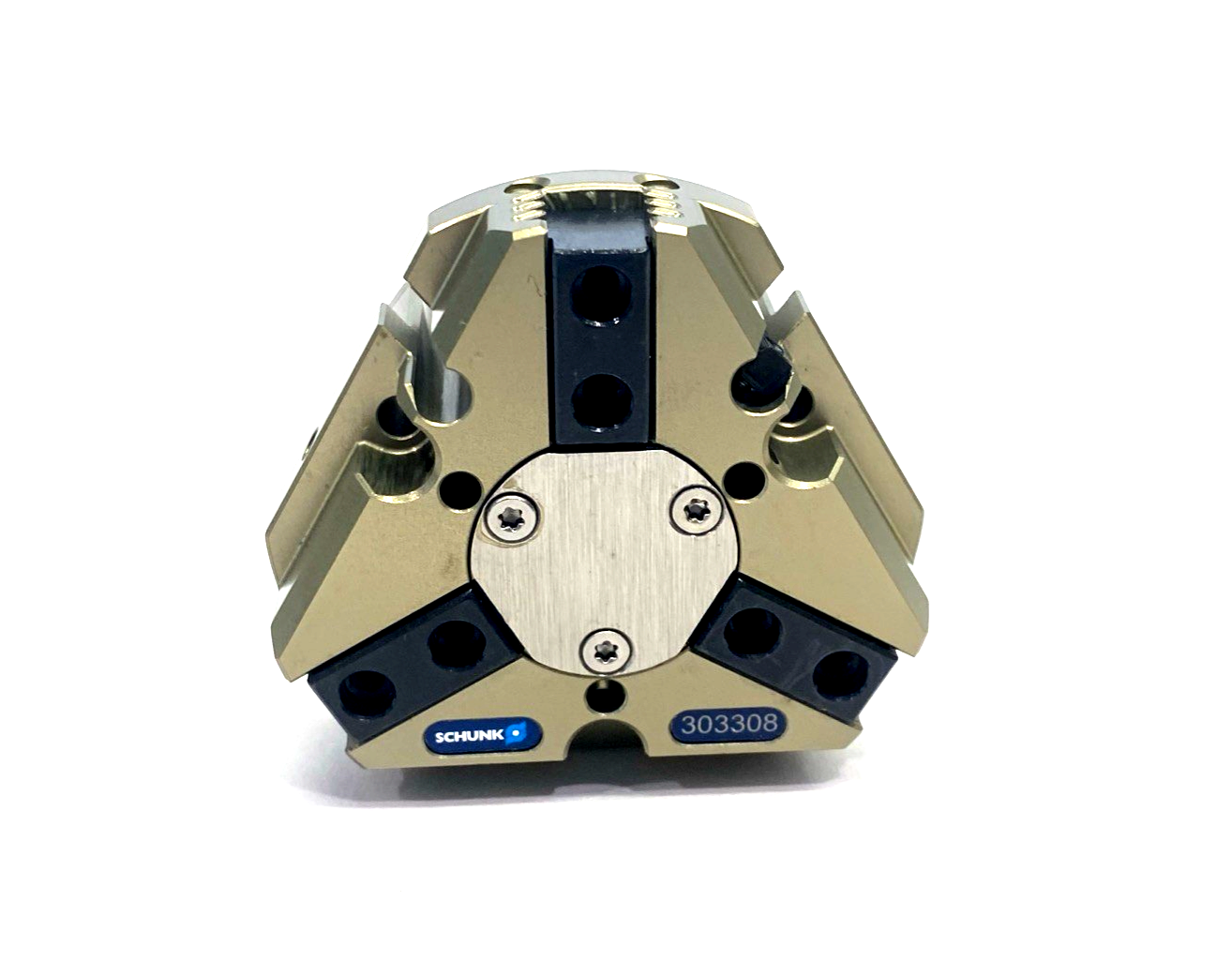 Schunk 303308 Pneumatic Universal Gripper PZN-plus, Size: 40, 3-Jaw 2.5mm Stroke - Maverick Industrial Sales