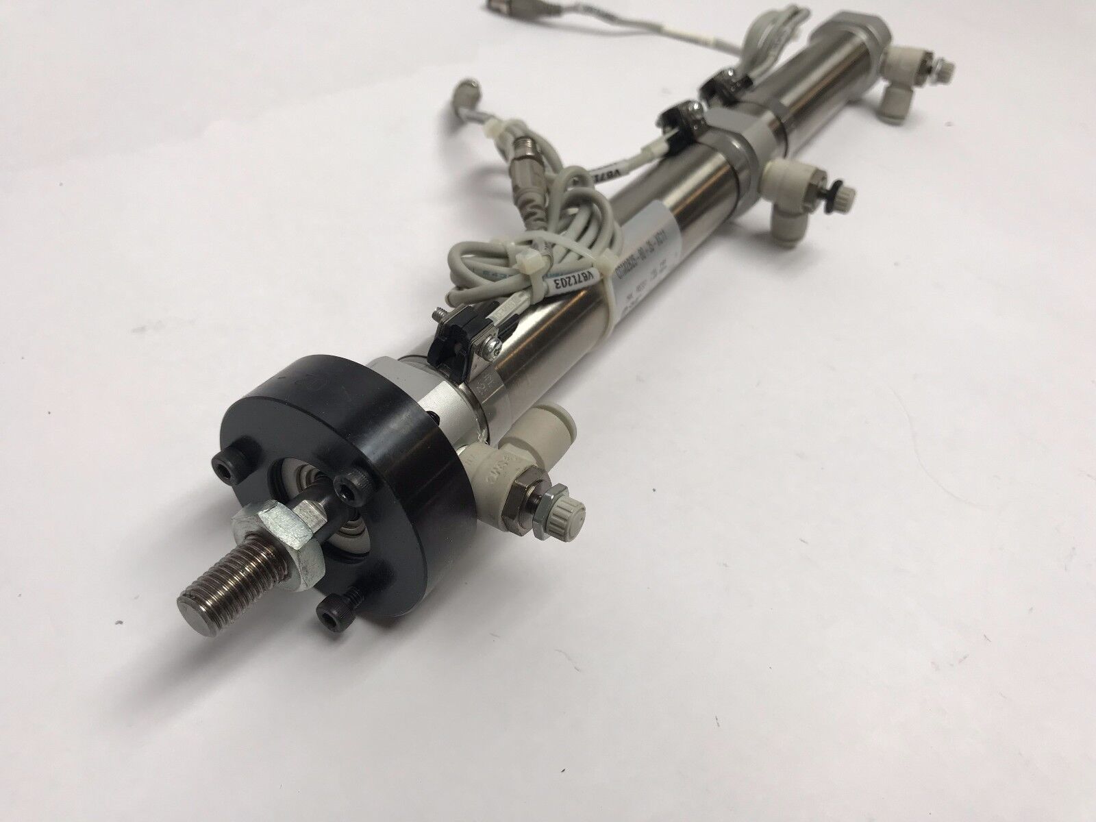 SMC CDM2B25-80+35-XC11 Pneumatic Cylinder Assembly w/ D-M9N Switches - Maverick Industrial Sales