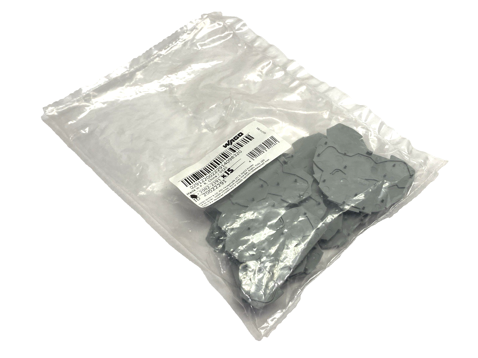 Wago 2002-2291 Terminal End Plate Cover LOT OF 15 - Maverick Industrial Sales