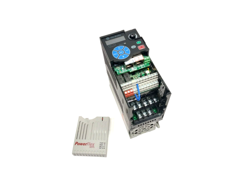 Allen Bradley 25B-D4P0N104 Ser. A PowerFlex 525 AC Drive 3PH 480VAC 1.5kW 2HP - Maverick Industrial Sales