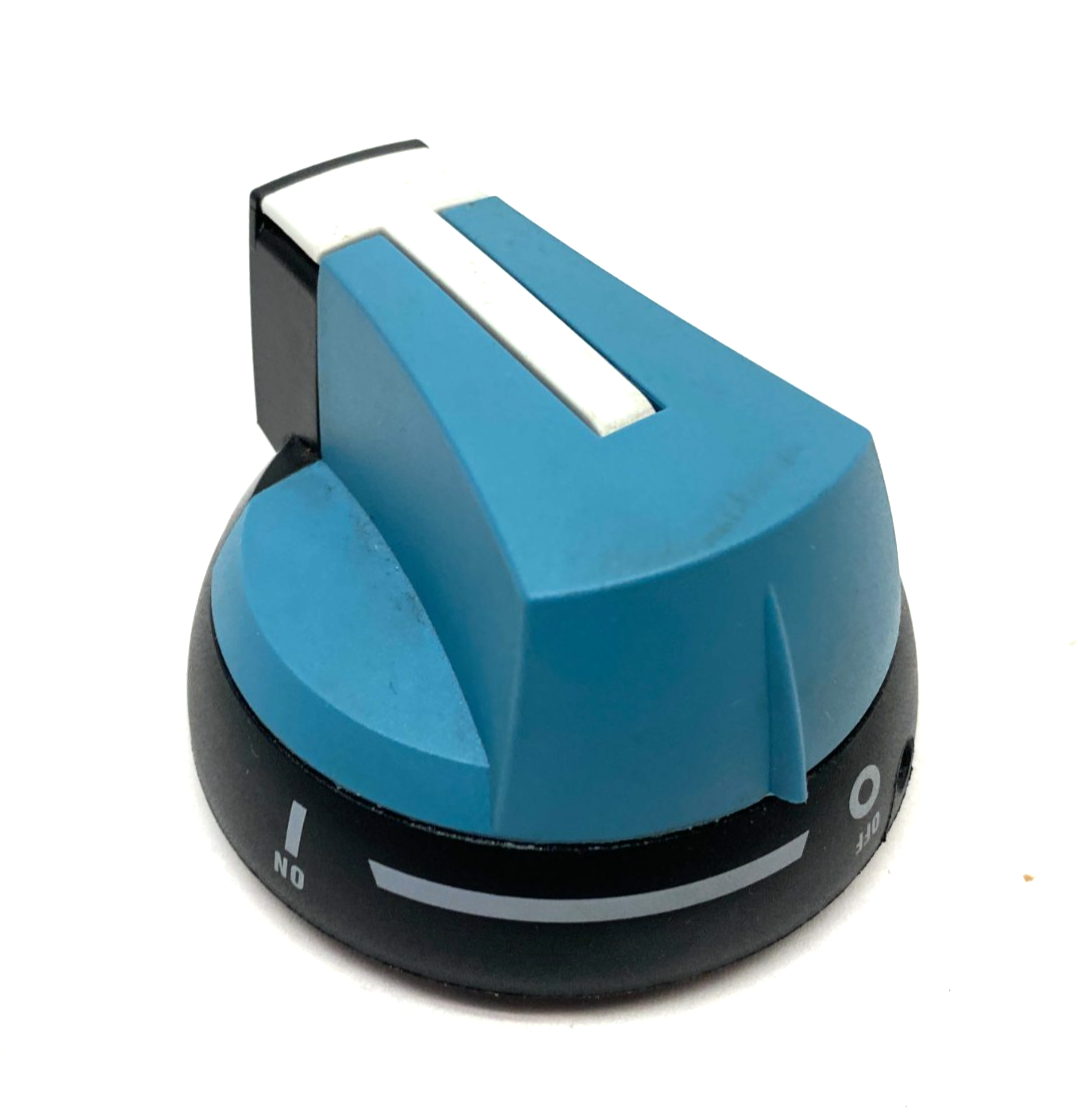 140F2111 | Socomec Round Rotary Disconnect Handle, Blue/Black - New Other - Maverick Industrial Sales