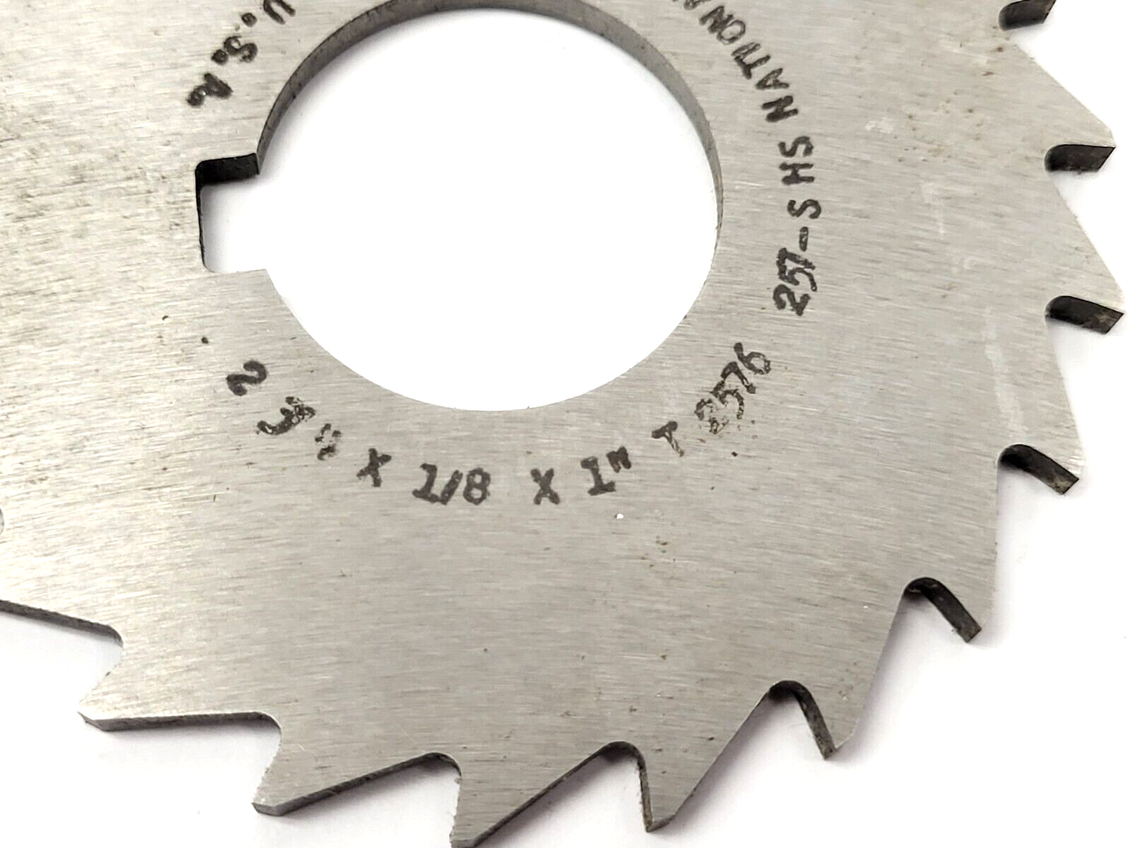 National HS T-2755 Half Side Milling Cutter 257-S 2-3/4 x 1/8 x 1" - Maverick Industrial Sales