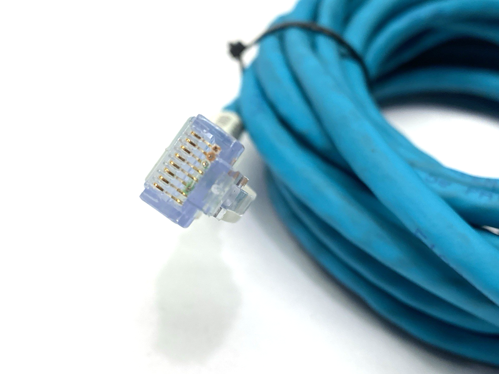 0985 806 104/5M | Lumberg Automation Ethernet Cordset M12F to RJ45M 900004096 - Used - Maverick Industrial Sales