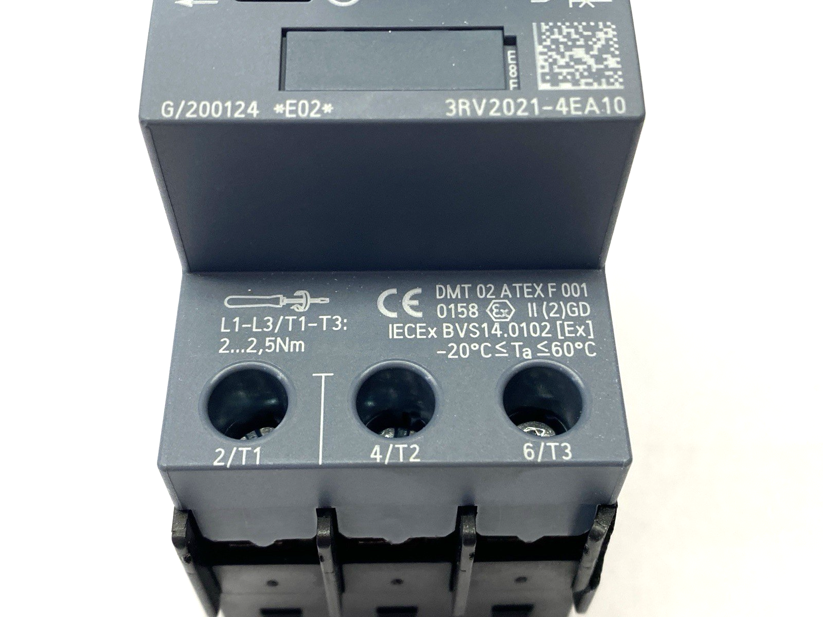 Siemens 3RV2021-4EA10 SIRIUS Selector Switch Circuit Breaker 27-32A DAMAGED - Maverick Industrial Sales