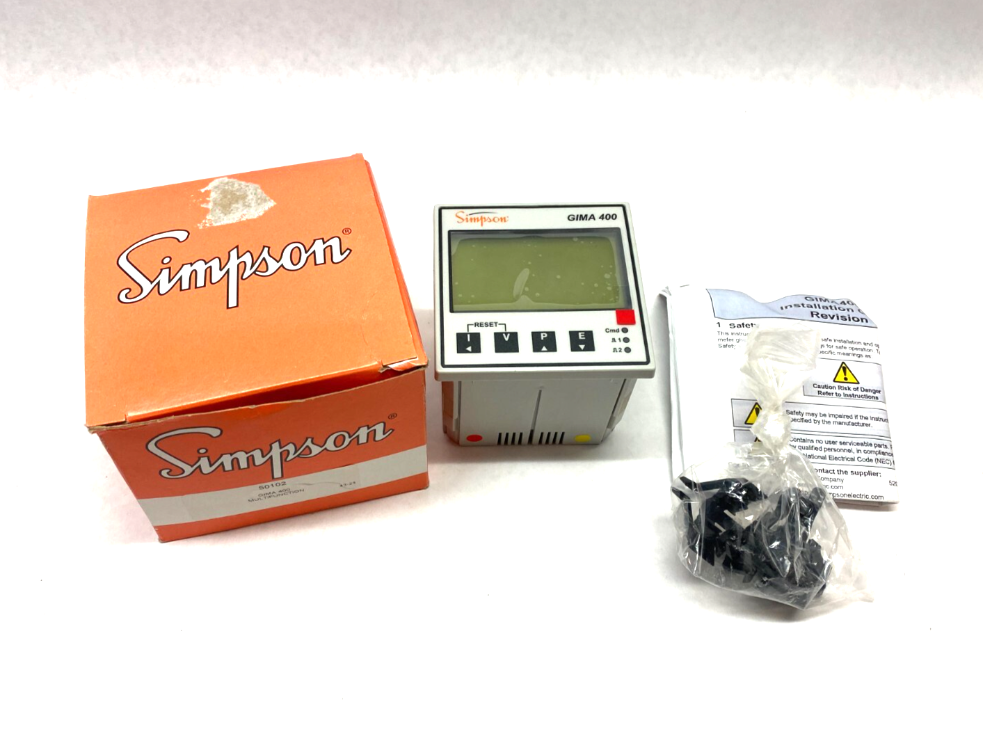 Simpson GIMA 400 3Ø Energy and Power Sub-Meter 50102 - Maverick Industrial Sales