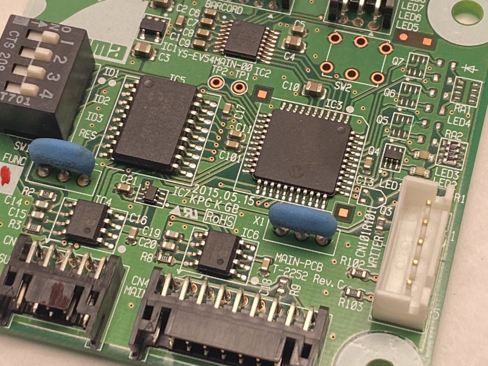 Uyama T2252 Rev. C MAIN-PCB Circuit Board YS-EV54MAIN-00 - Maverick Industrial Sales