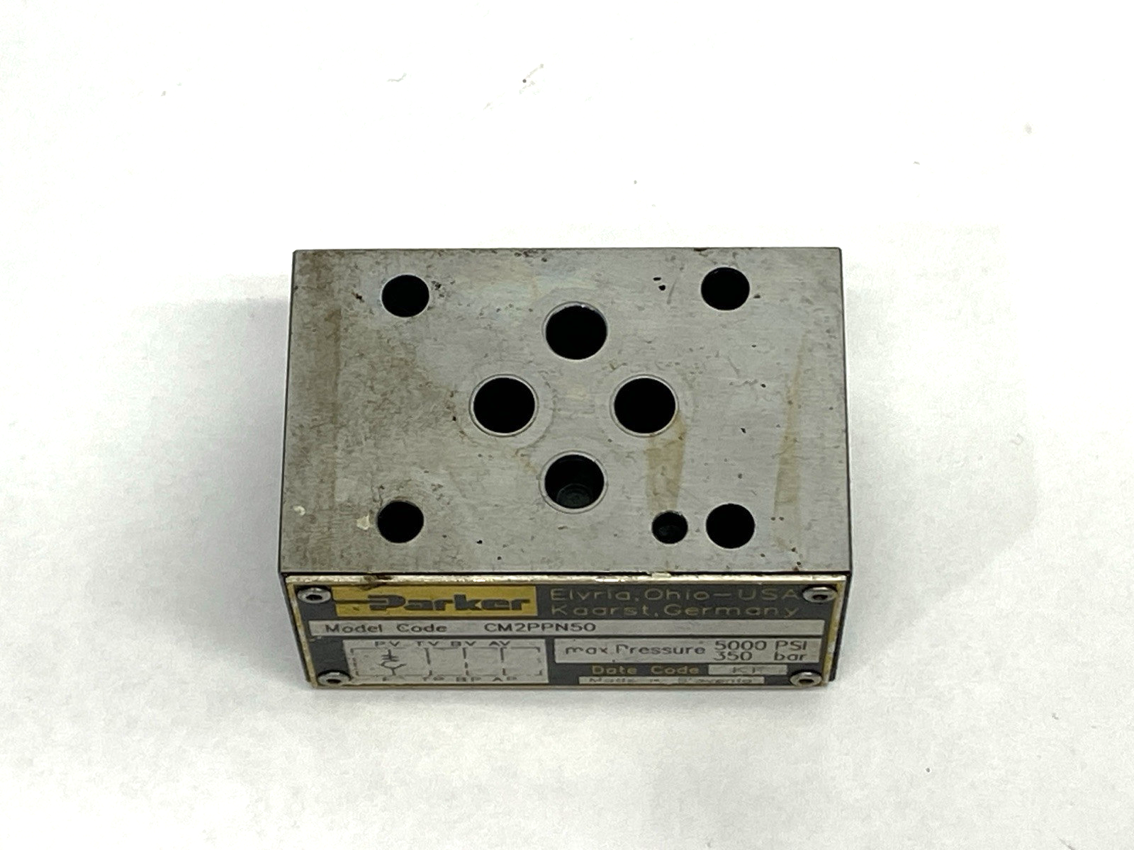 Parker CM2PPN 50 Pneumatic Check Sandwich Valve - Maverick Industrial Sales
