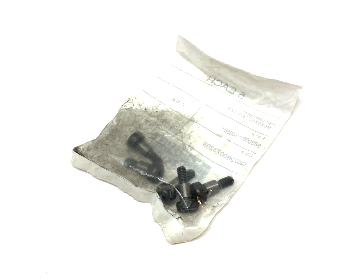 SBS006010-005M1 Hex Head Shoulder Screw M6X8X10 7379-12.9 PKG OF 5 - Maverick Industrial Sales