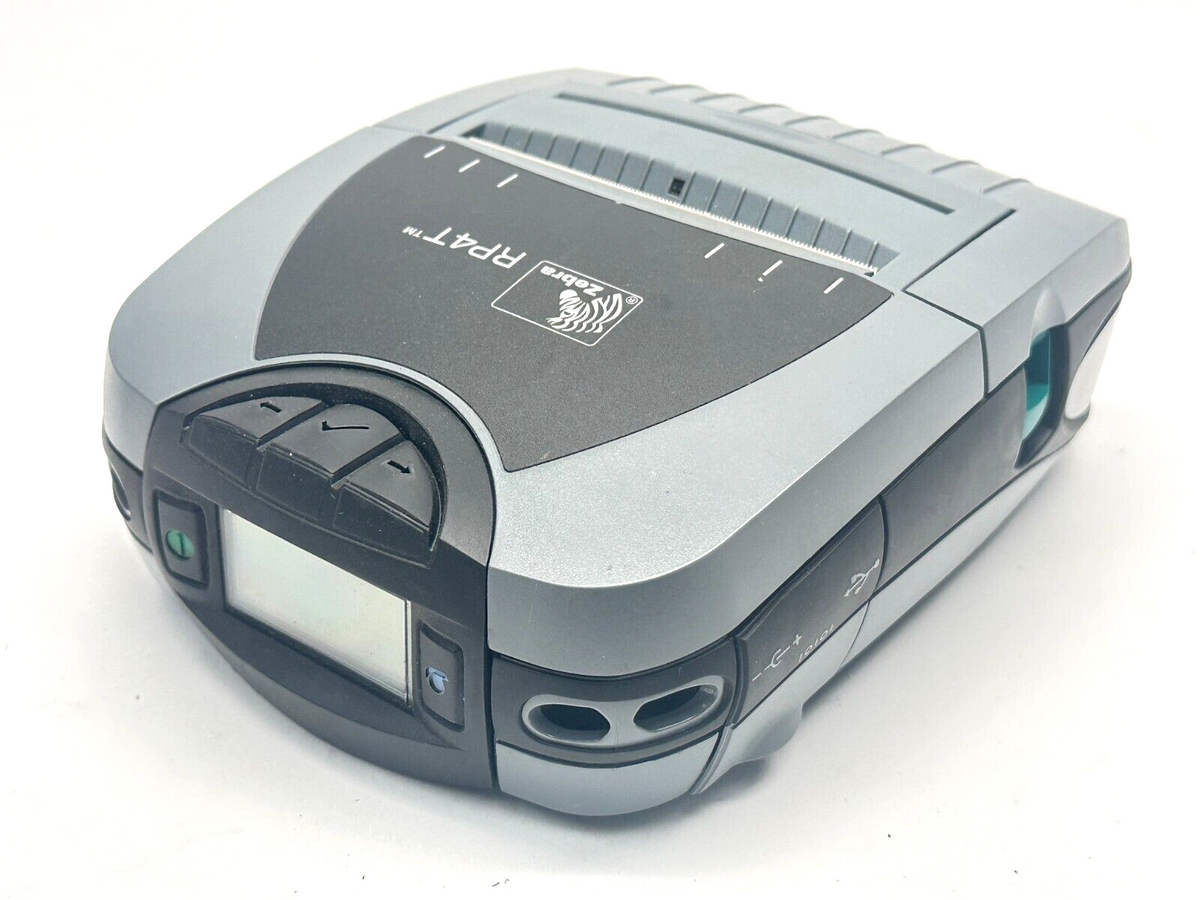 Zebra Passive Rfid RP4T | Zebra RP4T Passive RFID Thermal Printer W/Battery No AC Adapter
