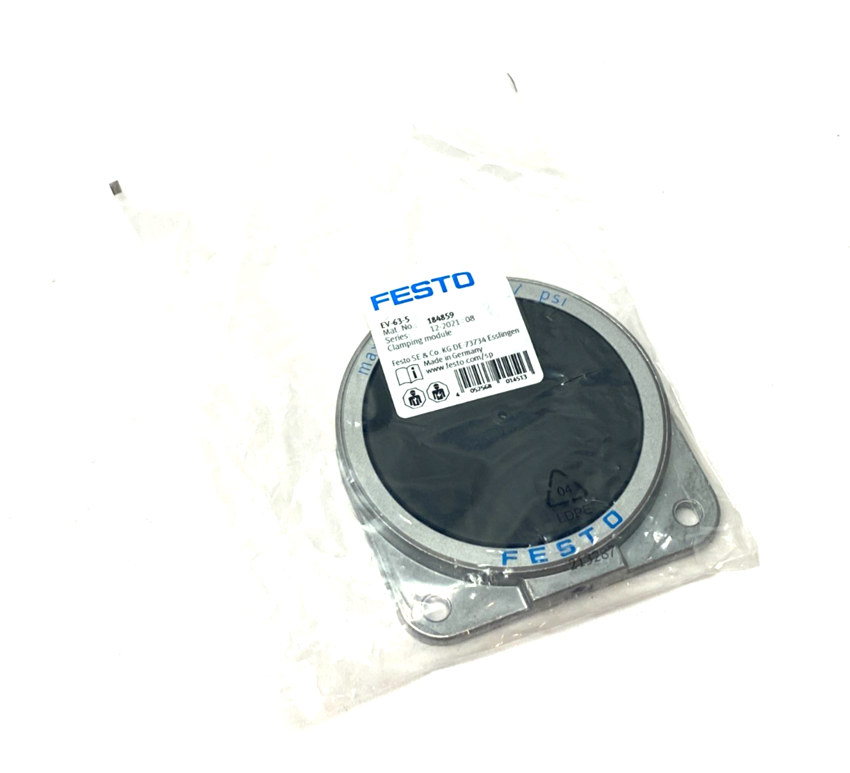 Festo EV-63-5 Clamping Module 184859 - Maverick Industrial Sales