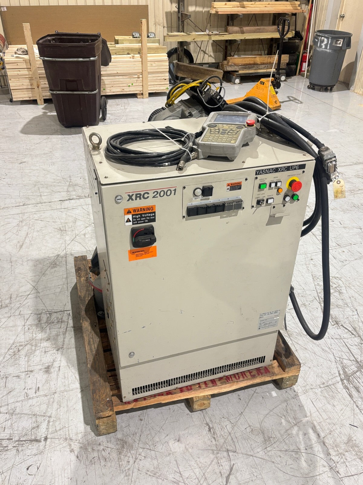 YR-UP6-A02 | Yaskawa Motoman Robot System with Yasnac XRC Controller ERCR-UP6-RB10 - Used - Maverick Industrial Sales