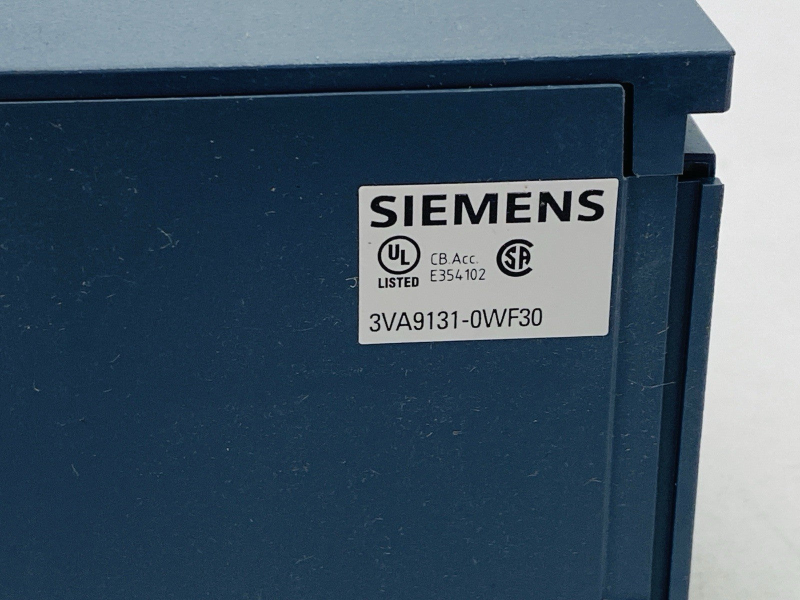 Siemens 3VA9131-0WF30 Terminal Cover Extended 3-Pole - Maverick Industrial Sales