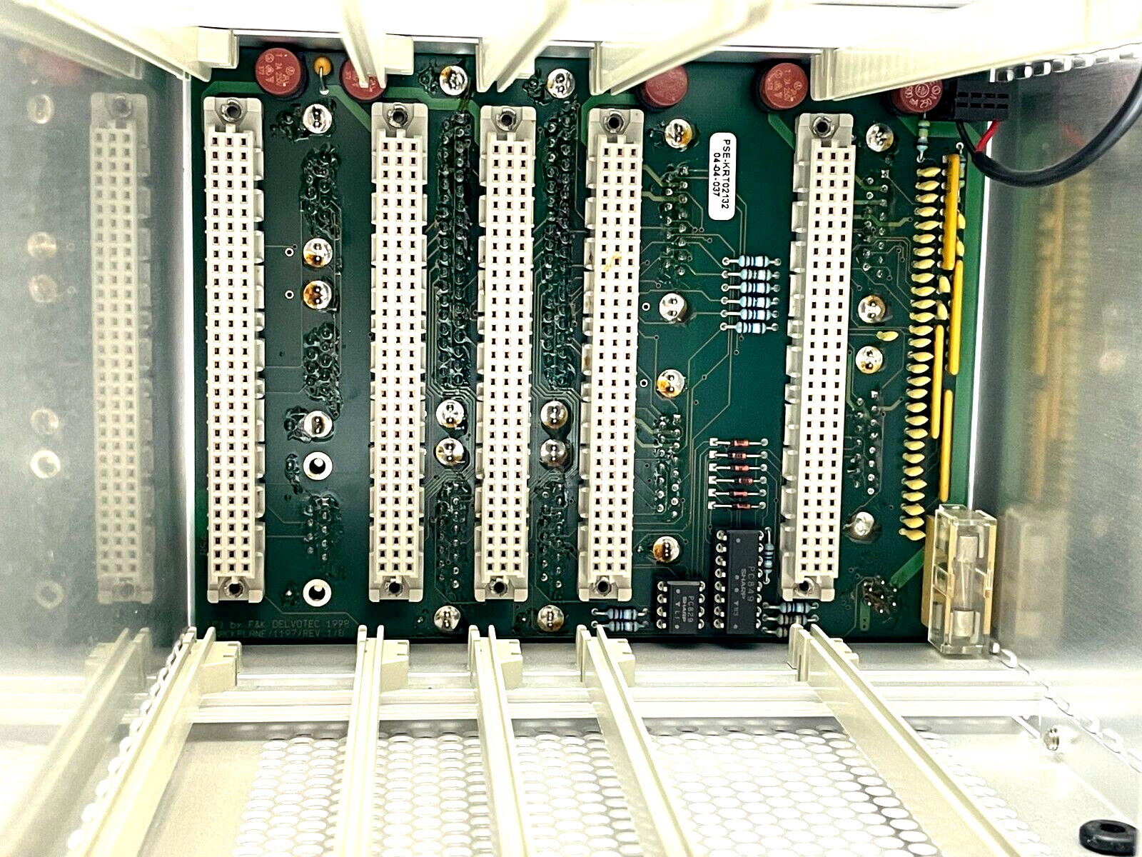 F&K Delvotec 1197/REV.1/B Back Plane w/ Housing - Used - Maverick Industrial Sales
