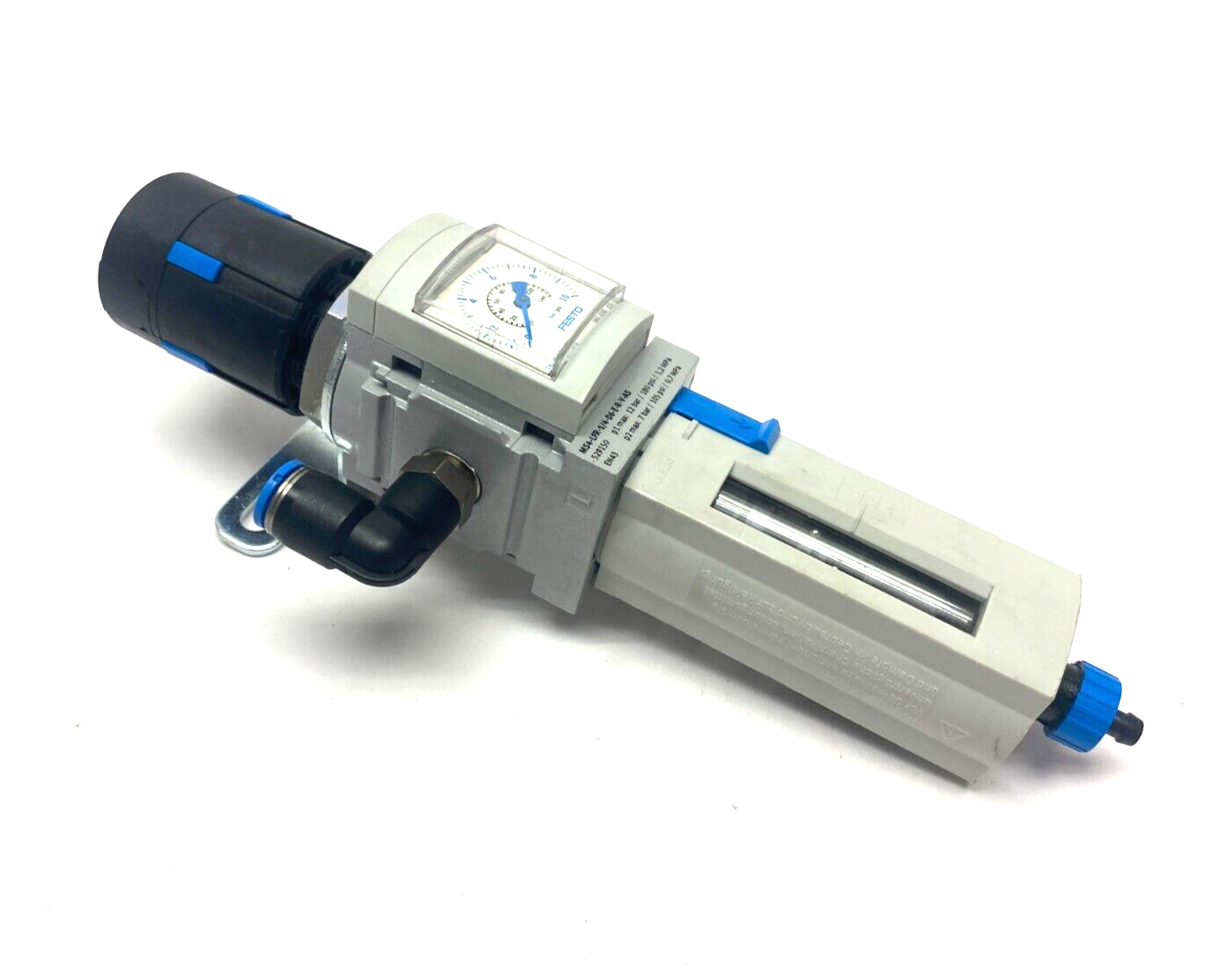 Festo MS4-LFR-1/4-D6-E-R-V-AS Filter Regulator 529150 - Maverick Industrial Sales