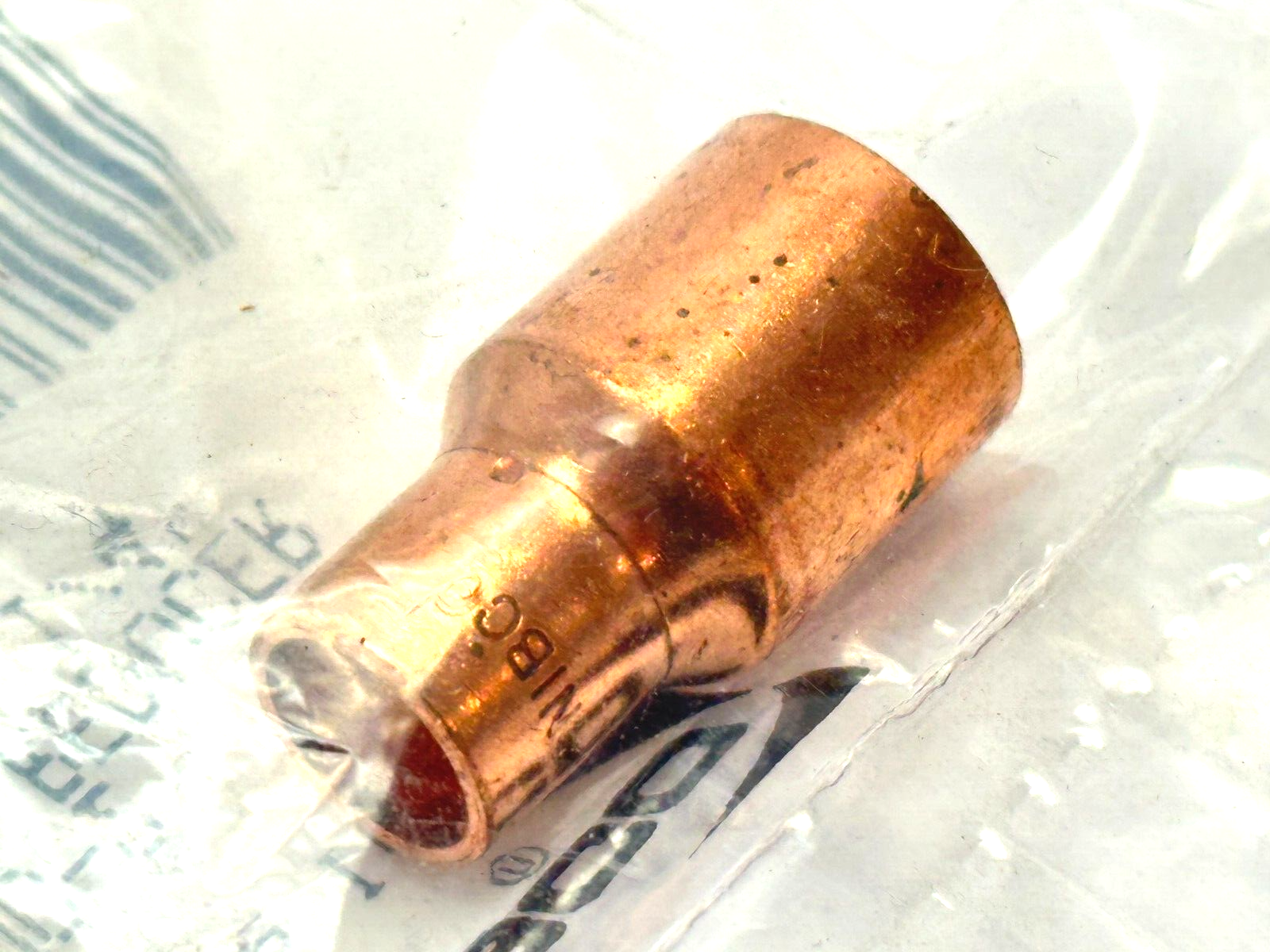 Nibco 6002 1/2x1/4 Reducer F x C 1/2" x 1/4" Copper - Maverick Industrial Sales
