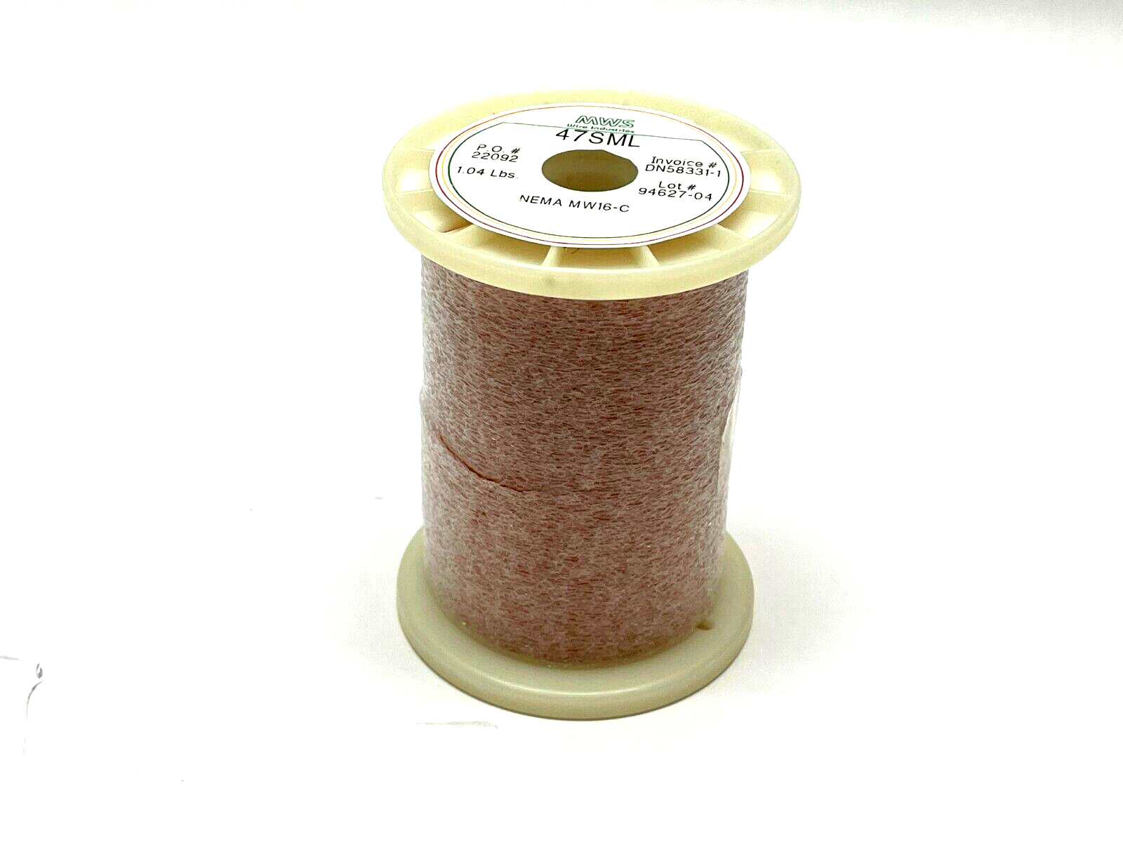 MWS Wire 47SML Magnet Wire NEMA MW16-C 1.04lbs - Maverick Industrial Sales