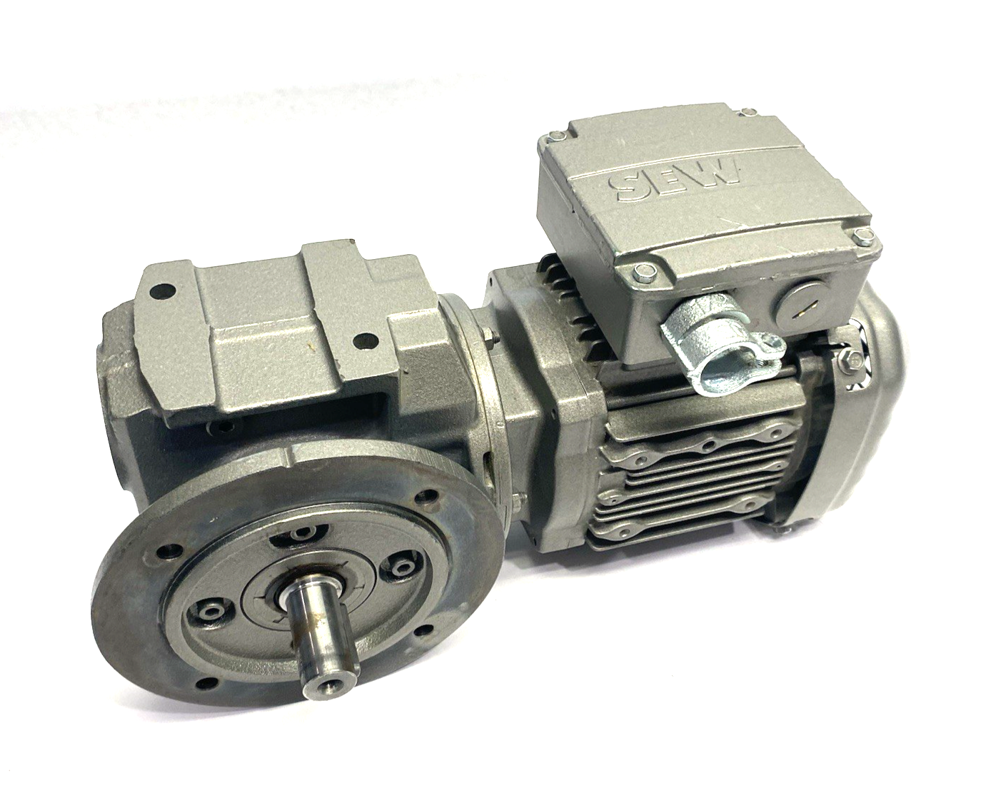 SF37DRS71S4 | SEW Eurodrive Right Angle Gearmotor, 35.1 Gear Ratio, 3-Phase - Used - Maverick Industrial Sales
