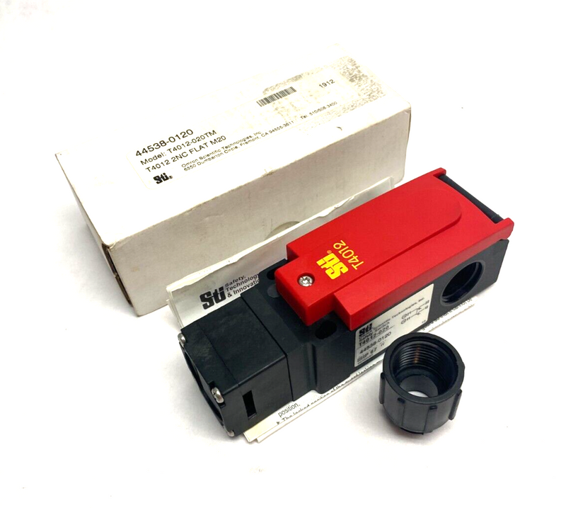 STI Omron T4012-020TM Safety Interlock Switch 44538-0120 NO KEY - Maverick Industrial Sales