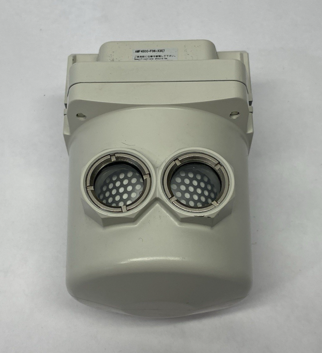 AMF450C-F06-X357 | SMC Odor Removal Filter, 3/4" European Ports - Used - Maverick Industrial Sales