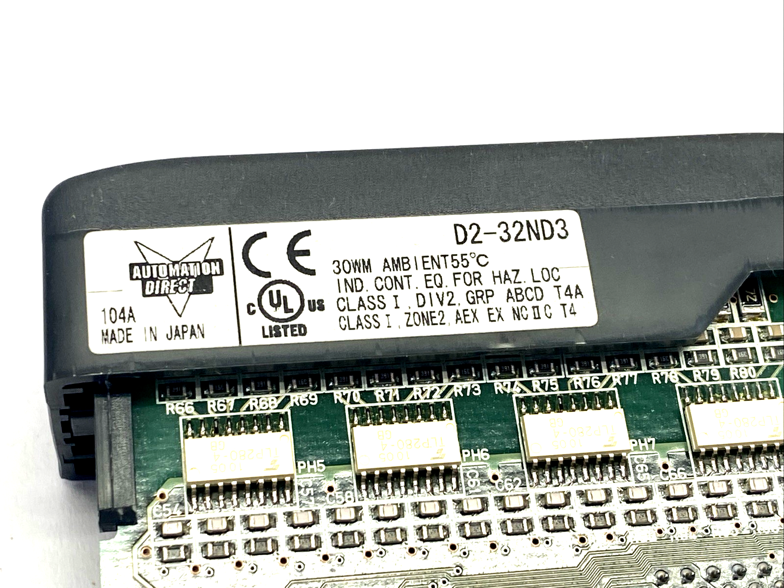 D2-32ND3 | Automation Direct DirectLOGIC DL205 Discrete Input Module, 32-Pt 24VDC - Used - Maverick Industrial Sales