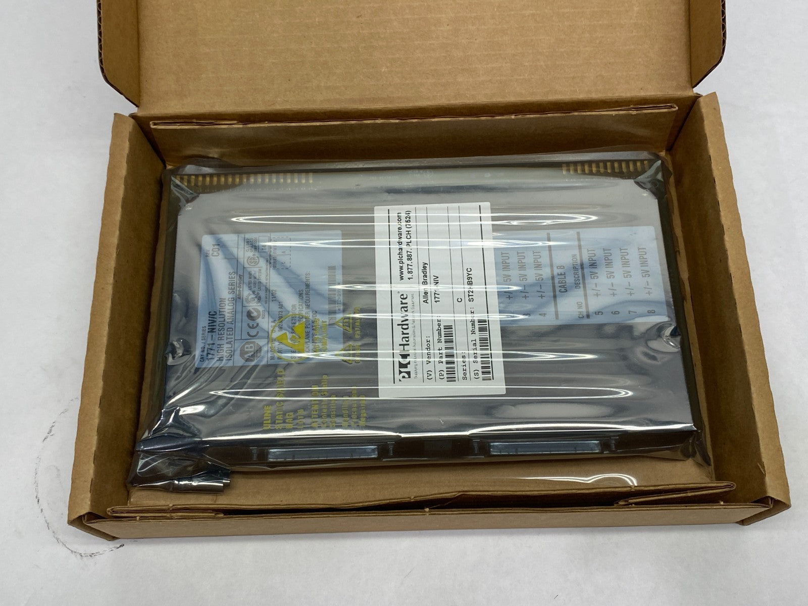 Allen Bradley 1771-NIV Ser. C High-Resolution 8-Chan Isolated Analog Input Mod. - Maverick Industrial Sales