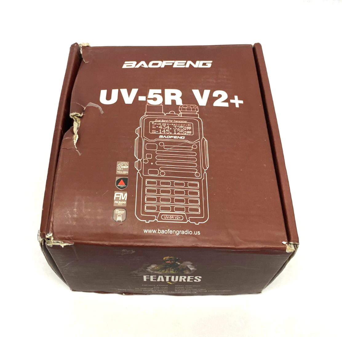 UV-5R V2+ | Baofeng Dual-Band FM Transceiver Two-Way Radio - Used - Maverick Industrial Sales