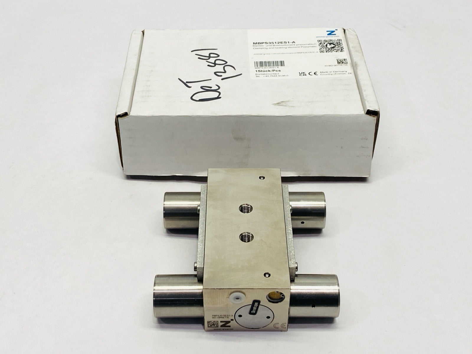 Zimmer MBPS3512ES1-A Pneumatic Clamping And Braking Element - Maverick Industrial Sales