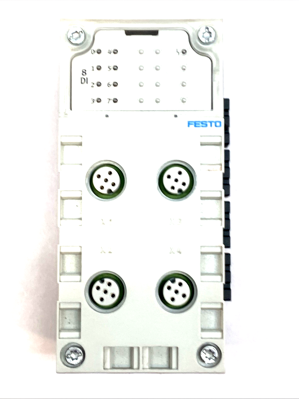 Festo CPX-AB-4-M12X2-5POL Manifold Block 195704 w/ CPX-GE-EV Block, 8 DI - Maverick Industrial Sales