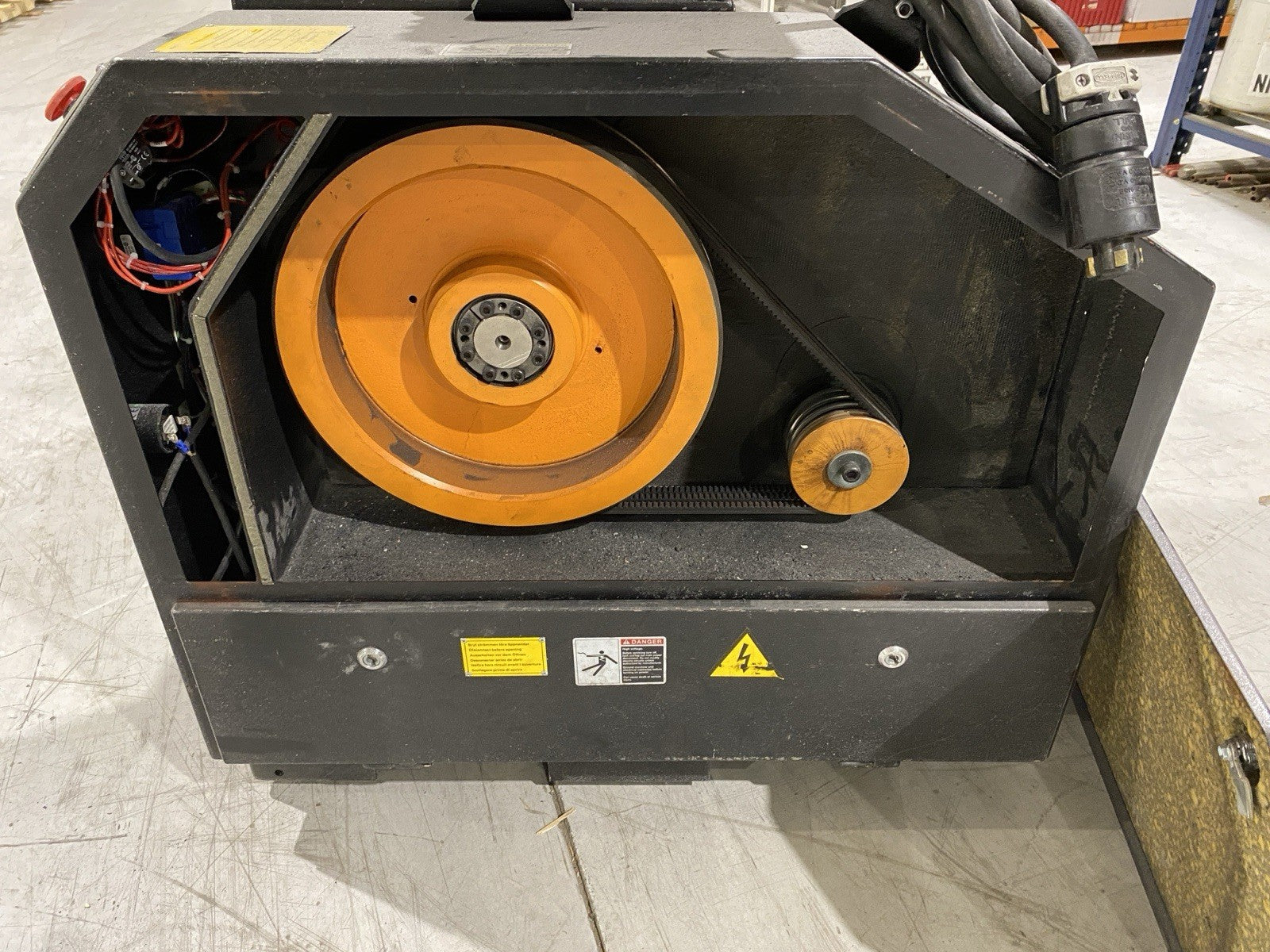 F-19 | Rapid Force Plastic Granulator 480V 3ph Wide Schute - Used - Maverick Industrial Sales