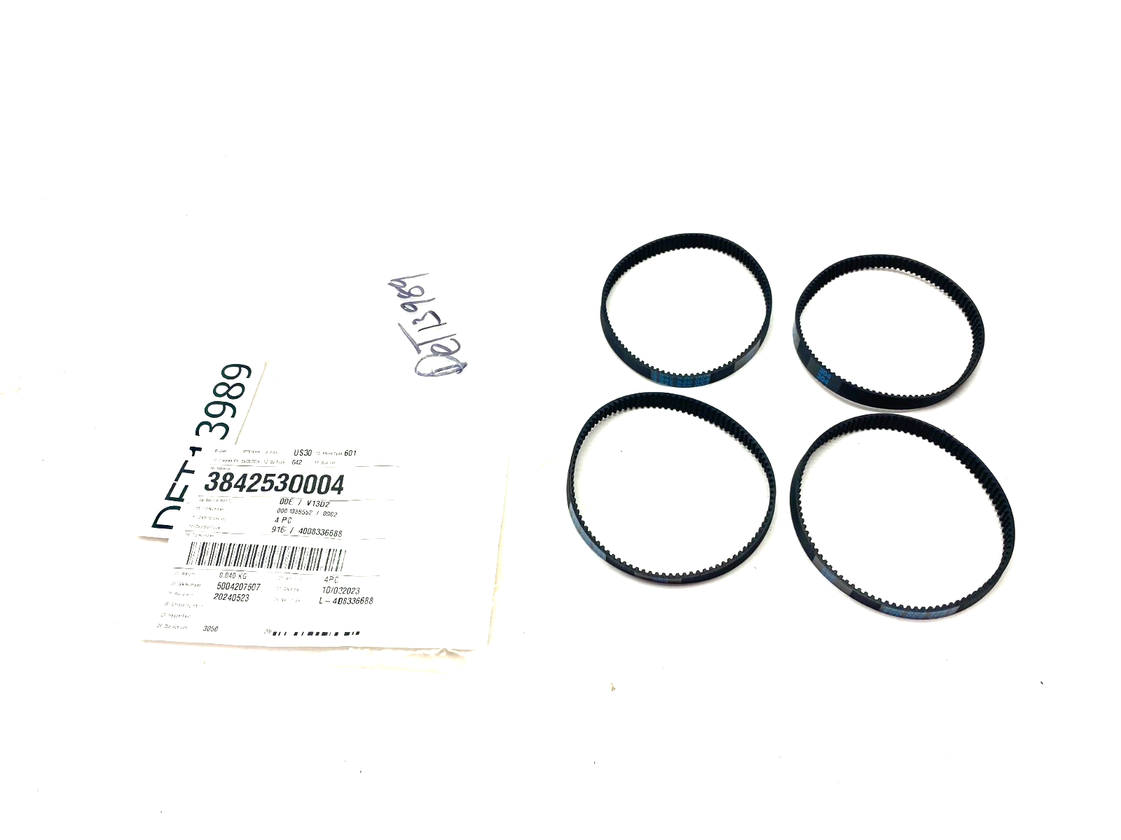 Bosch Rexroth 3842530004 Toothed Belt AS2 LOT OF 4 - Maverick Industrial Sales