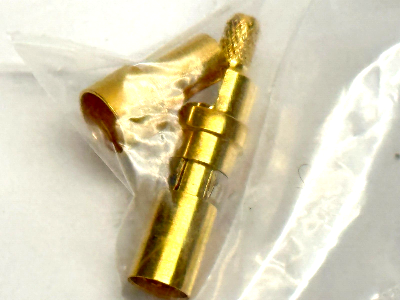 Harting 09030006160 DIN 41612 Connectors Coaxial Contacts Type M Male LOT OF 2 - Maverick Industrial Sales