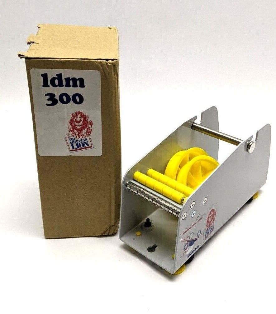 Shipping Lion LDM300 Wall or Table Mount Label Dispenser 3" - Maverick Industrial Sales