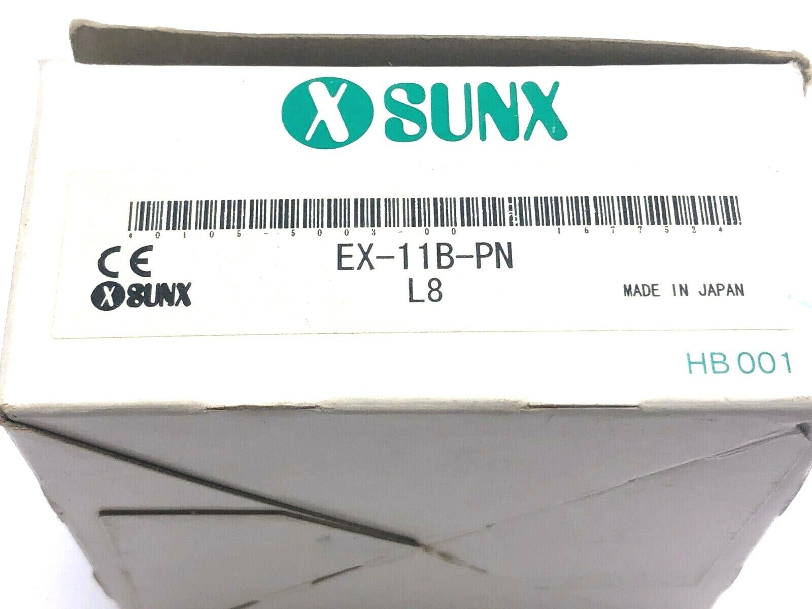 SunX EX-11B-PN Ultra Slim Photoelectric Sensors 30VDC 50mA - Maverick Industrial Sales