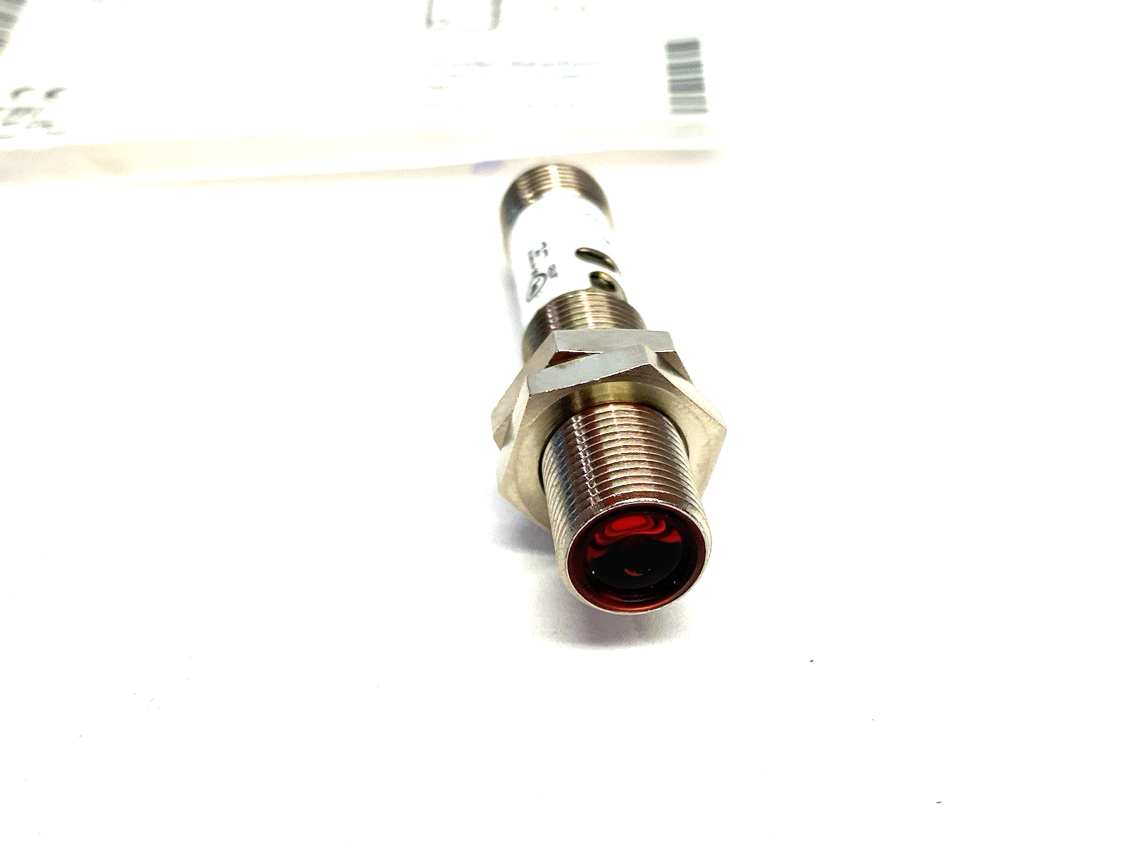 BOS024U | Balluff Through-beam Photoelectric Sensor Cylindrical BOS 12M-PA-RE10-S4 - New – Open box - Maverick Industrial Sales