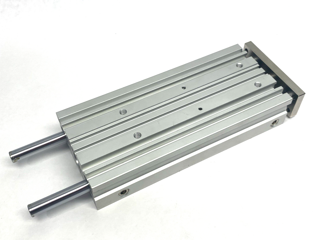 MGPL20-150Z | SMC Compact Slide Bearing Guided Cylinder 150mm Stroke 20mm Bore - Used - Maverick Industrial Sales