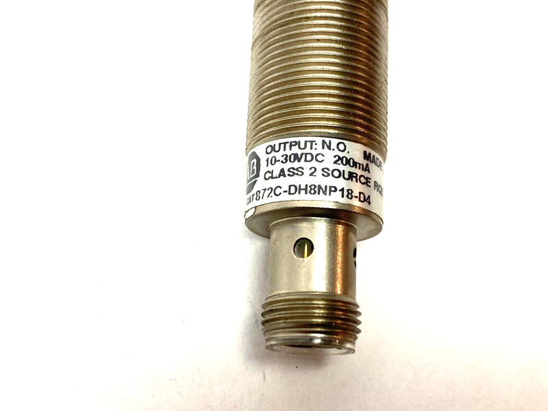 Allen Bradley 872C-DH8NP18-D4 Ser. C Inductive Proximity Sensor M18 Thread 4-Pin - Maverick Industrial Sales